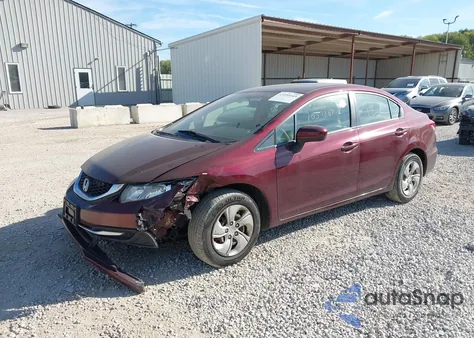 2015 Honda Civic Lx z USA, uszkodzony, nr VIN 2HGFB2F53FH500968